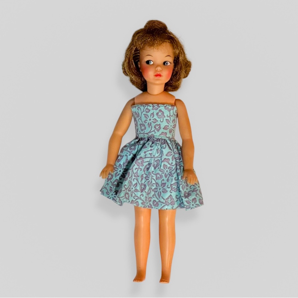 Vintage 1960’s Ideal Tammy Pepper Doll Tammy's Sister G-9-W Strapless Dress